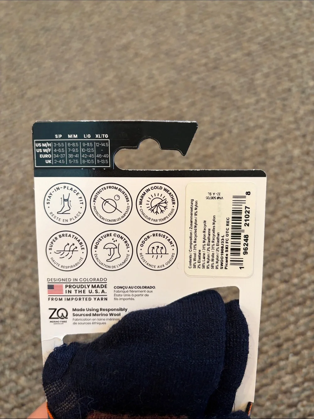 Smartwool ski socks